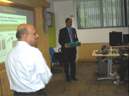 Prof. Anantha Chandrakasan & Dr.C.P.Ravikumar, Seminar on Next-Generation Ultra-Low-Power System Design